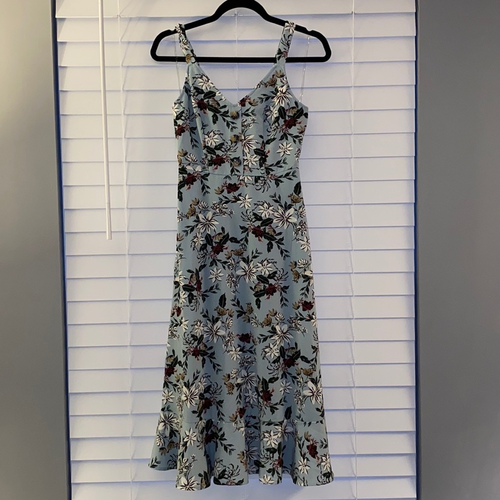 Speechless Floral Midi Dress